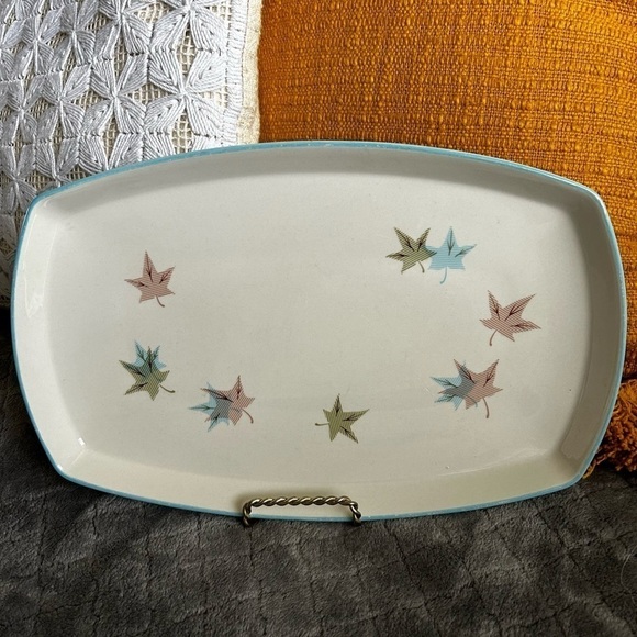 Mid-Century FRANCISCAN Platter | Sycamore Pattern | Serving Dish - Picture 2 of 5